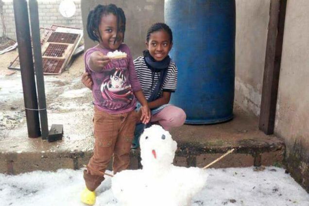 Сніг в Африці