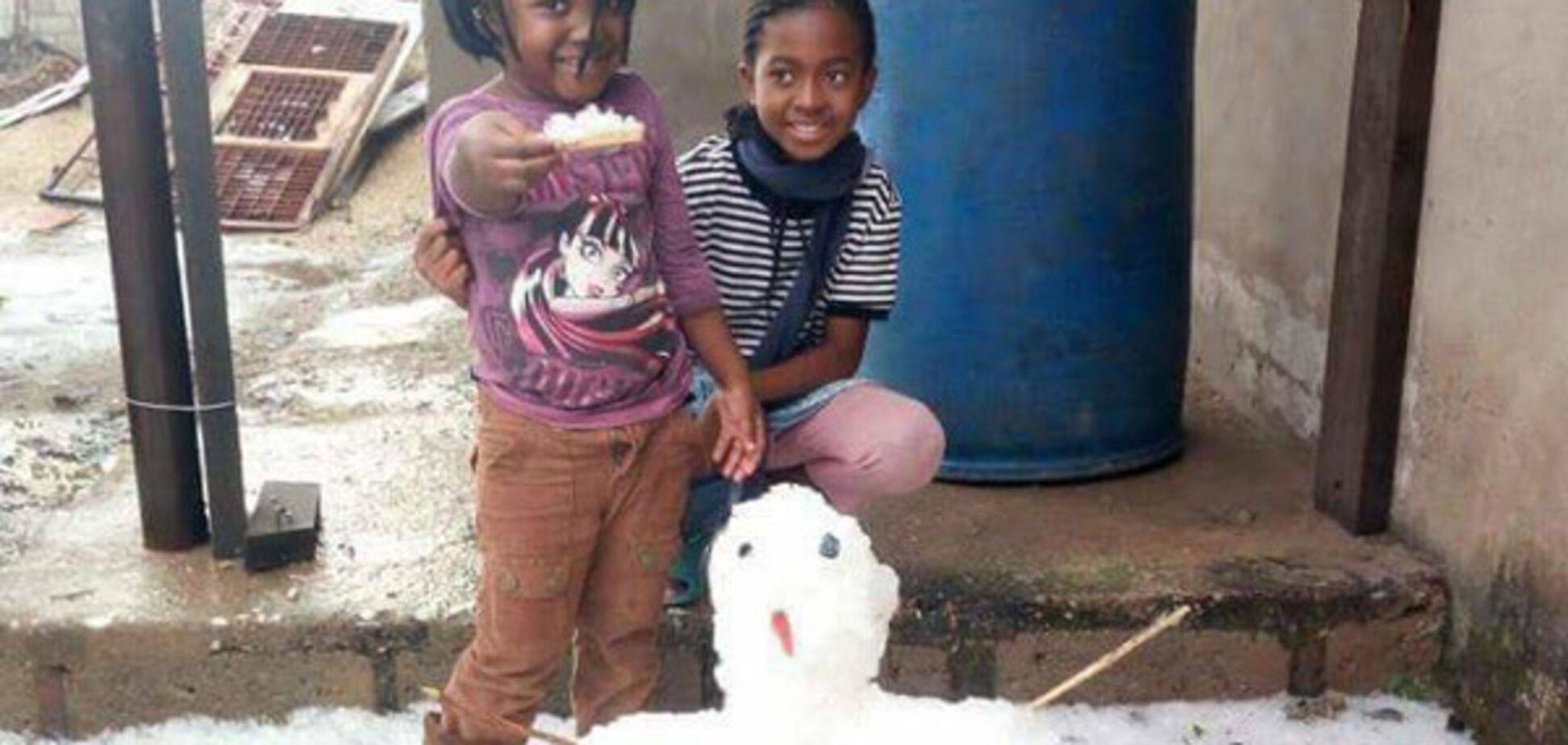 Снег в Африке