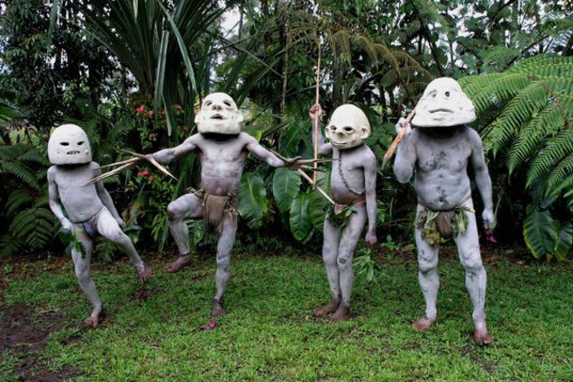 грязевые люди асаро