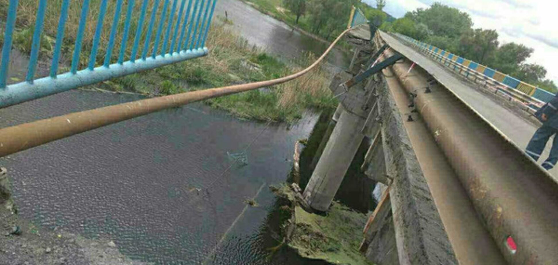 Мост через Северский Донец