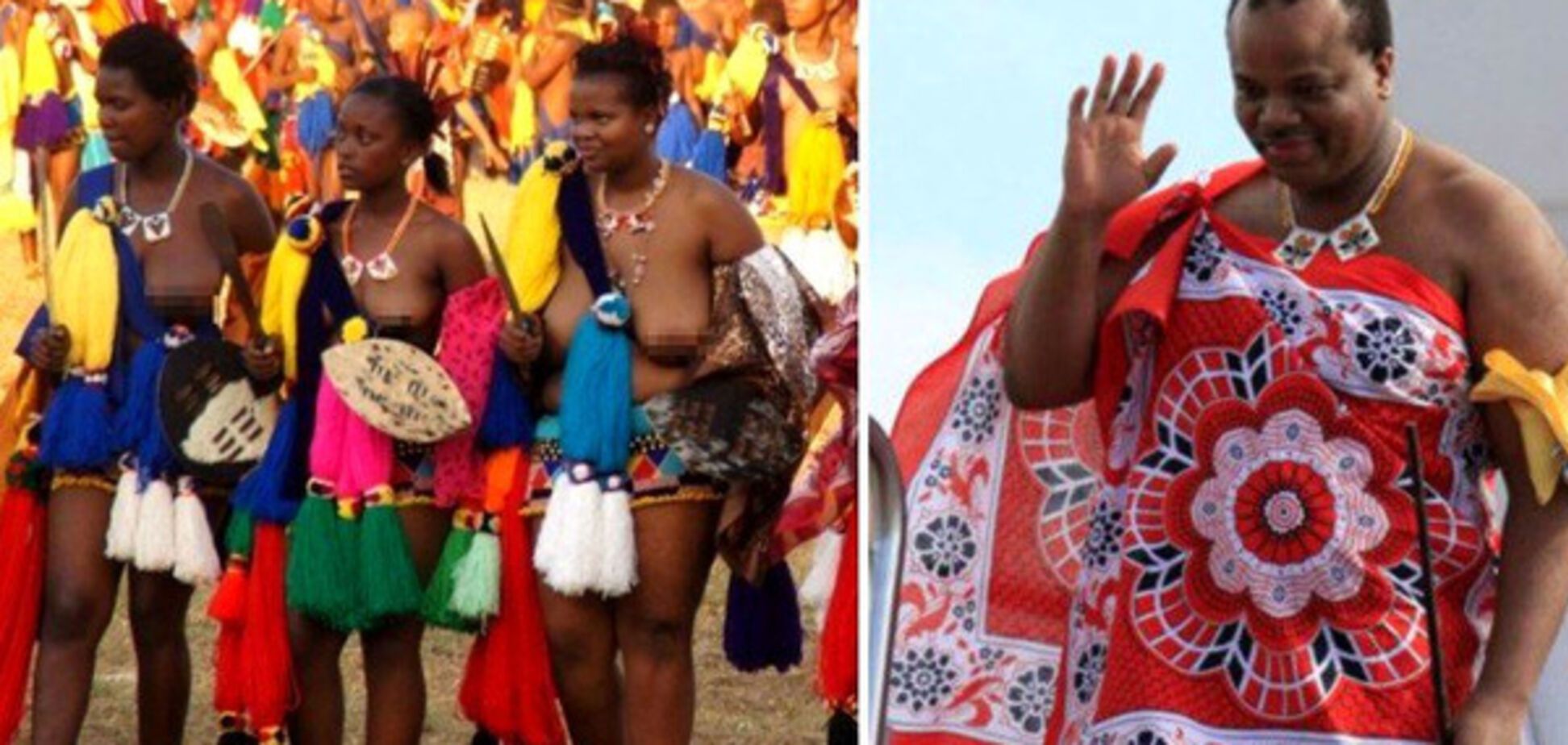 парад девственниц в Свазиленде
