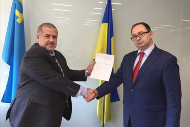 Рефат Чубаров и Николай Полозов