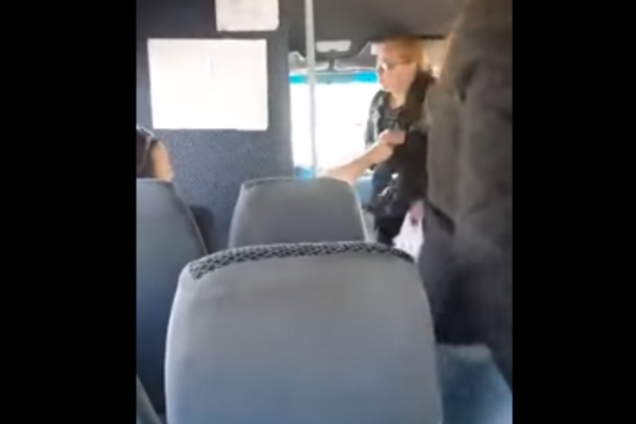 Скандал в маршрутці в Дніпрі