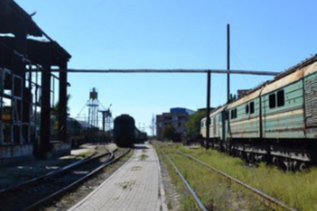 Ж/д вокзал в Дебальцево