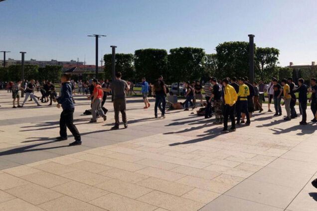 Анжи Краснодар драка