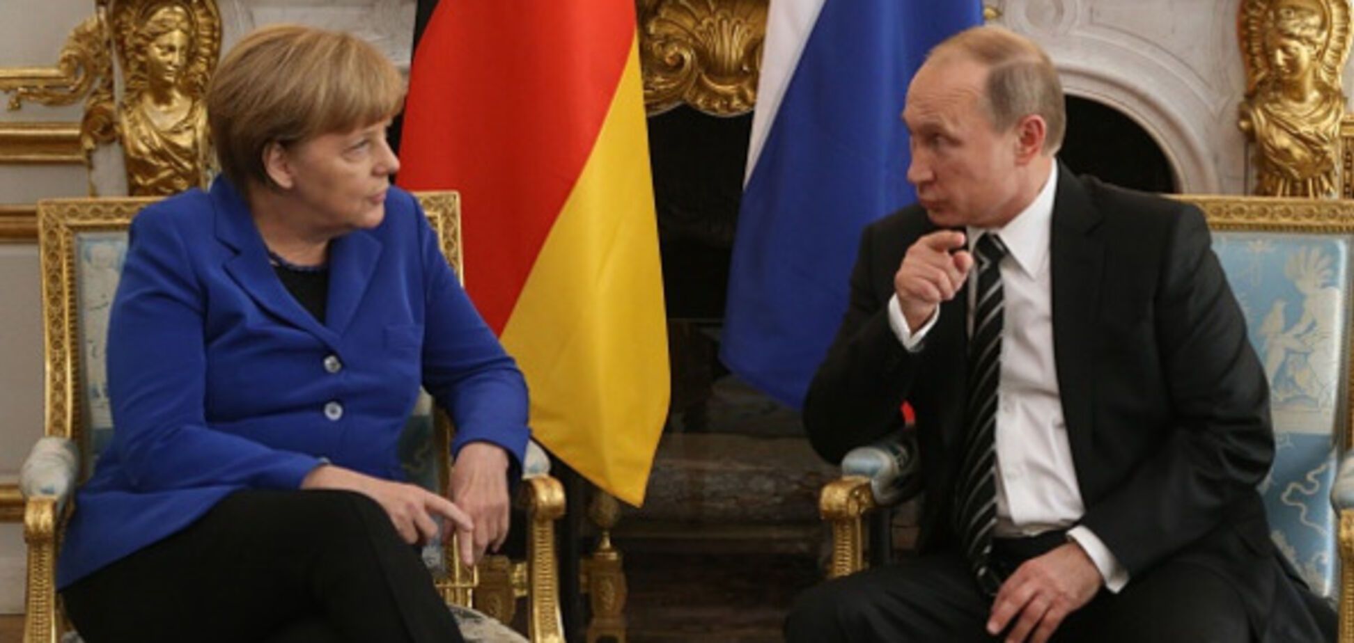 Меркель и Путин