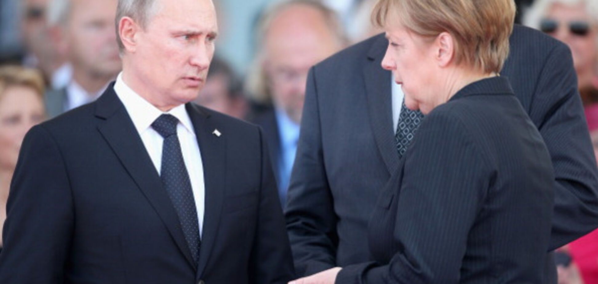 Путин и Меркель