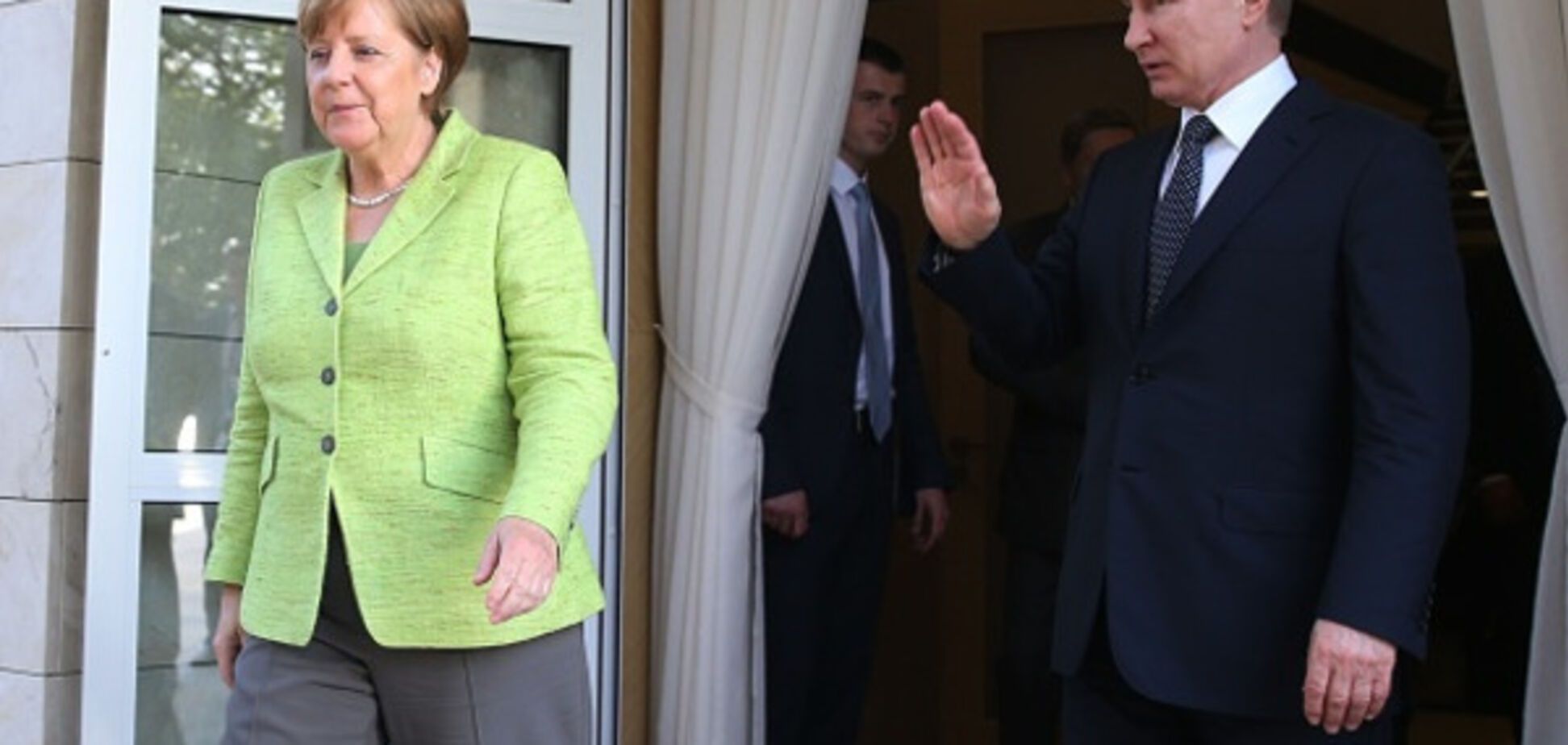 Владимир Путин, Ангела Меркель