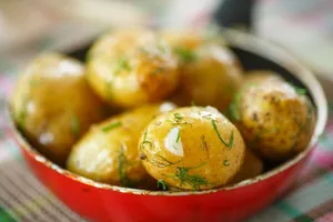 молодой картофель