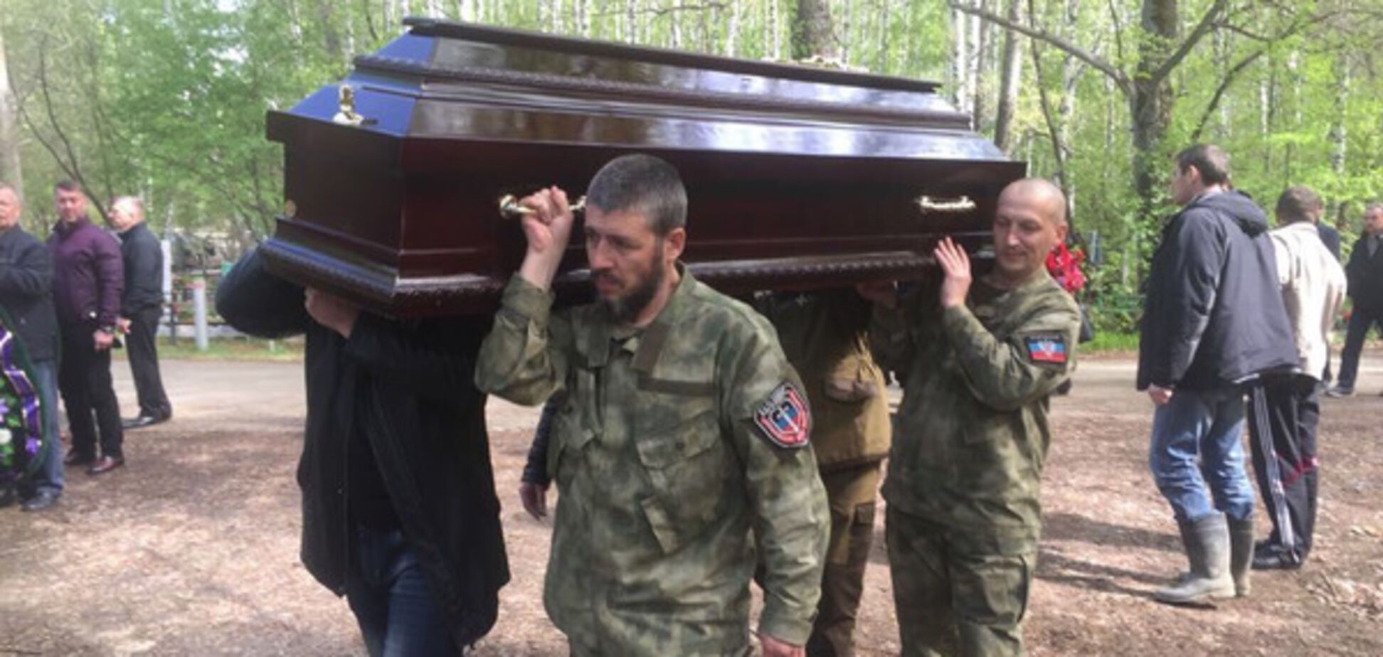 Похорон терориста ЛДНР