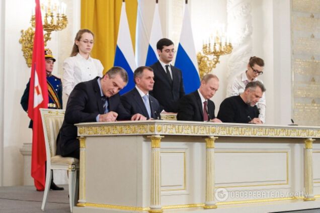 Аксенов и Путин