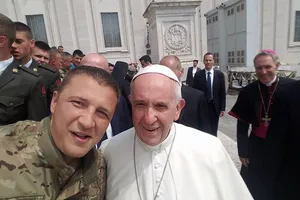 Олександр Швецов, Папа Франциск
