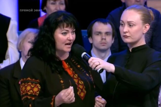 \'Солью расплачиваются в маршрутках!\' \'Патриотка\' Украины на росТВ