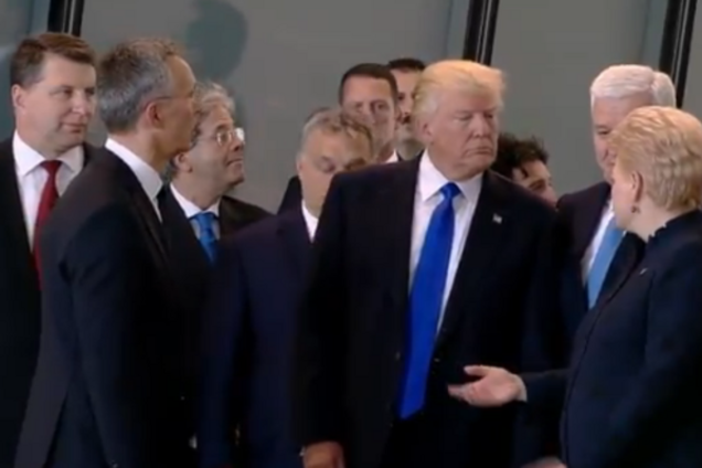 Трамп на саммите НАТО