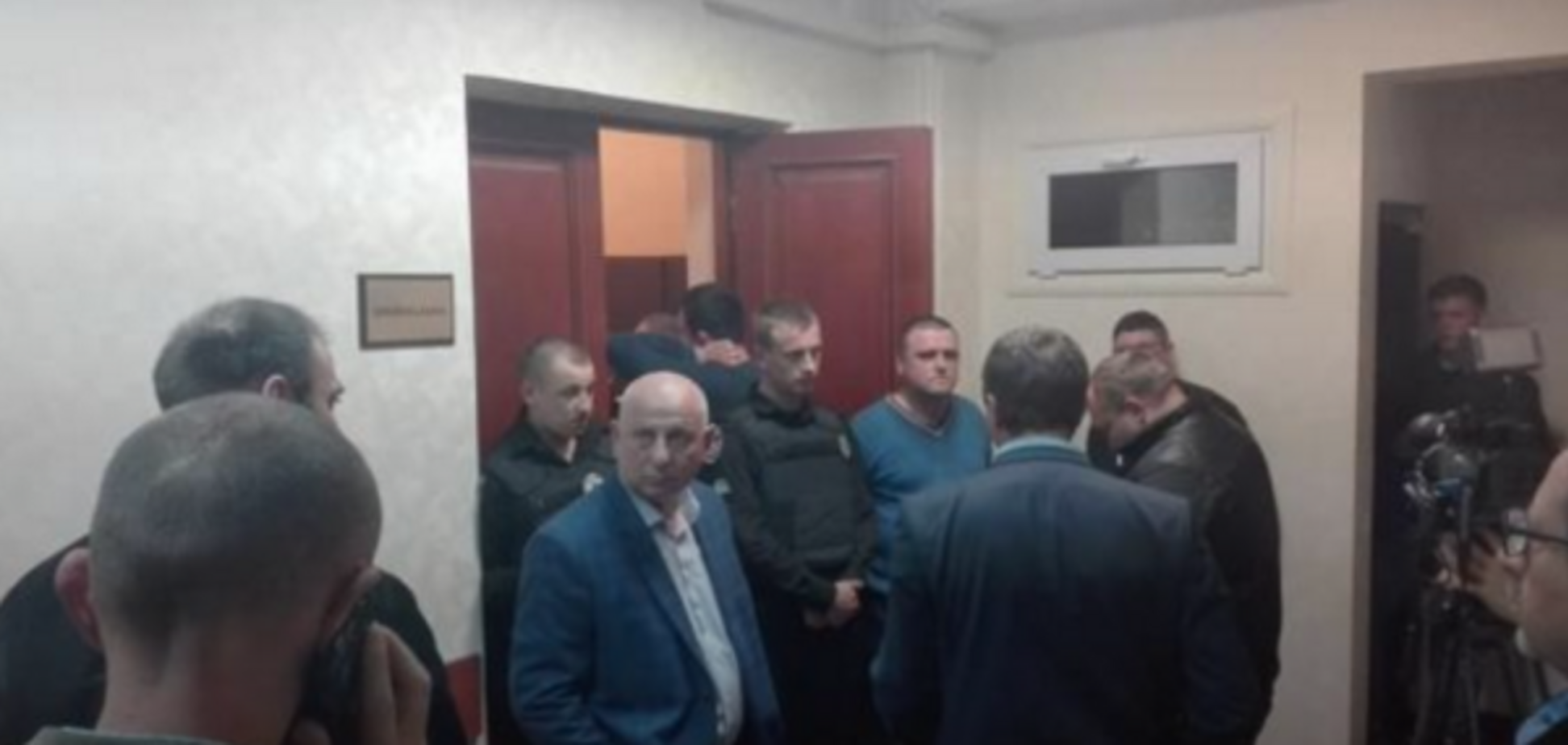 Захват Киево-Святошинской администрации