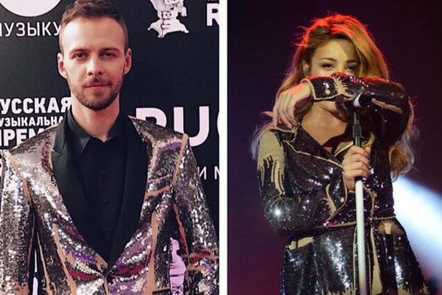 Звездный конфуз: украинский певец показался в России в 'пиджаке Тины Кароль'