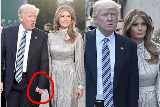 Дональд и Мелания Трамп