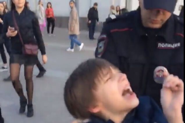 мальчик, Россия, полиция