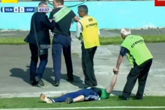 Пьяный болельщик