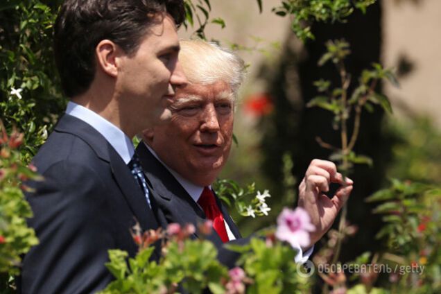 Трюдо и Трамп