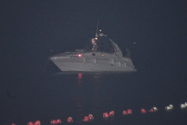 Лобода втекла на катері