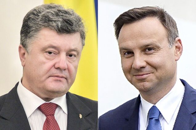 Петр Порошенко и Анджей Дуда
