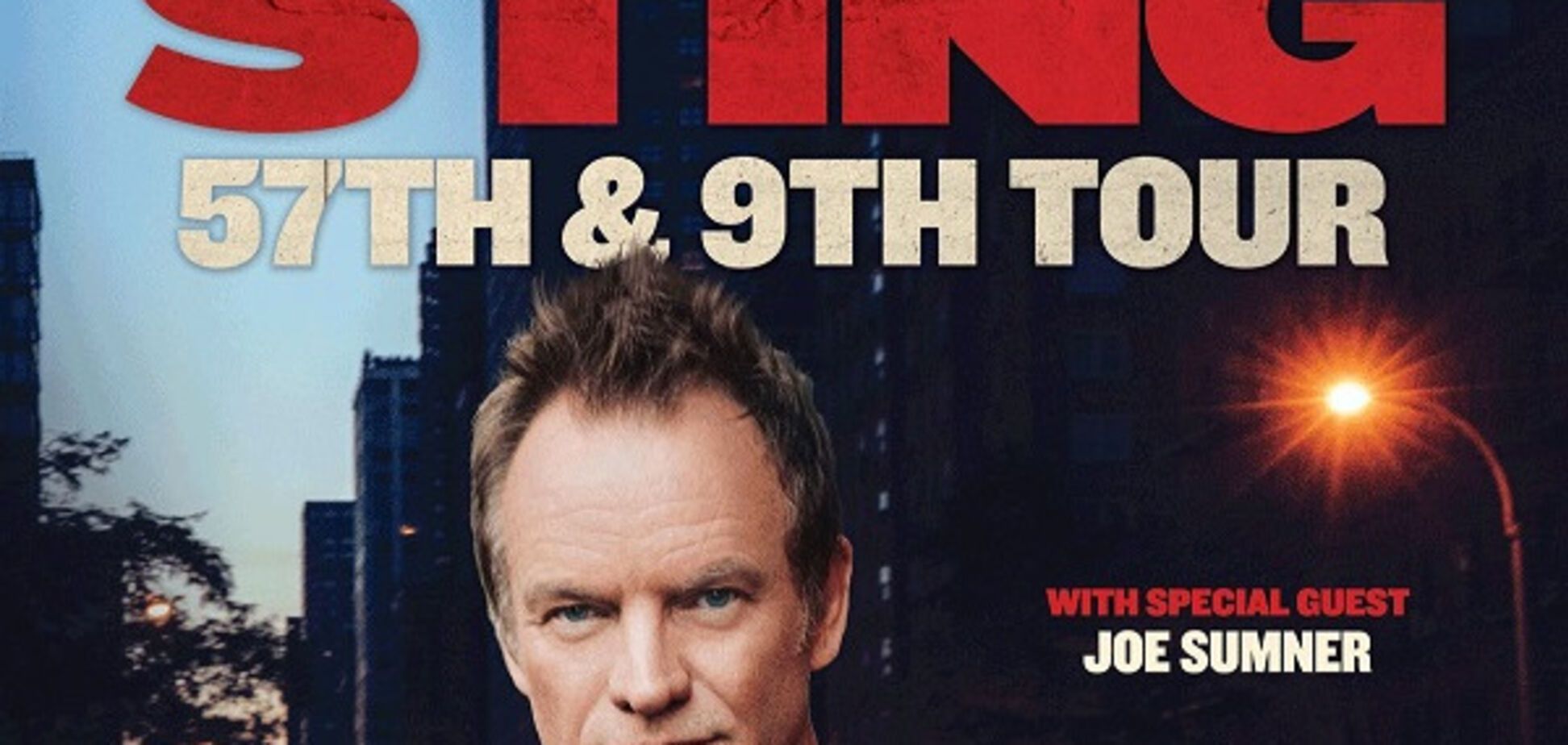Всемирно известный певец и музыкант Sting выступит в Киеве
