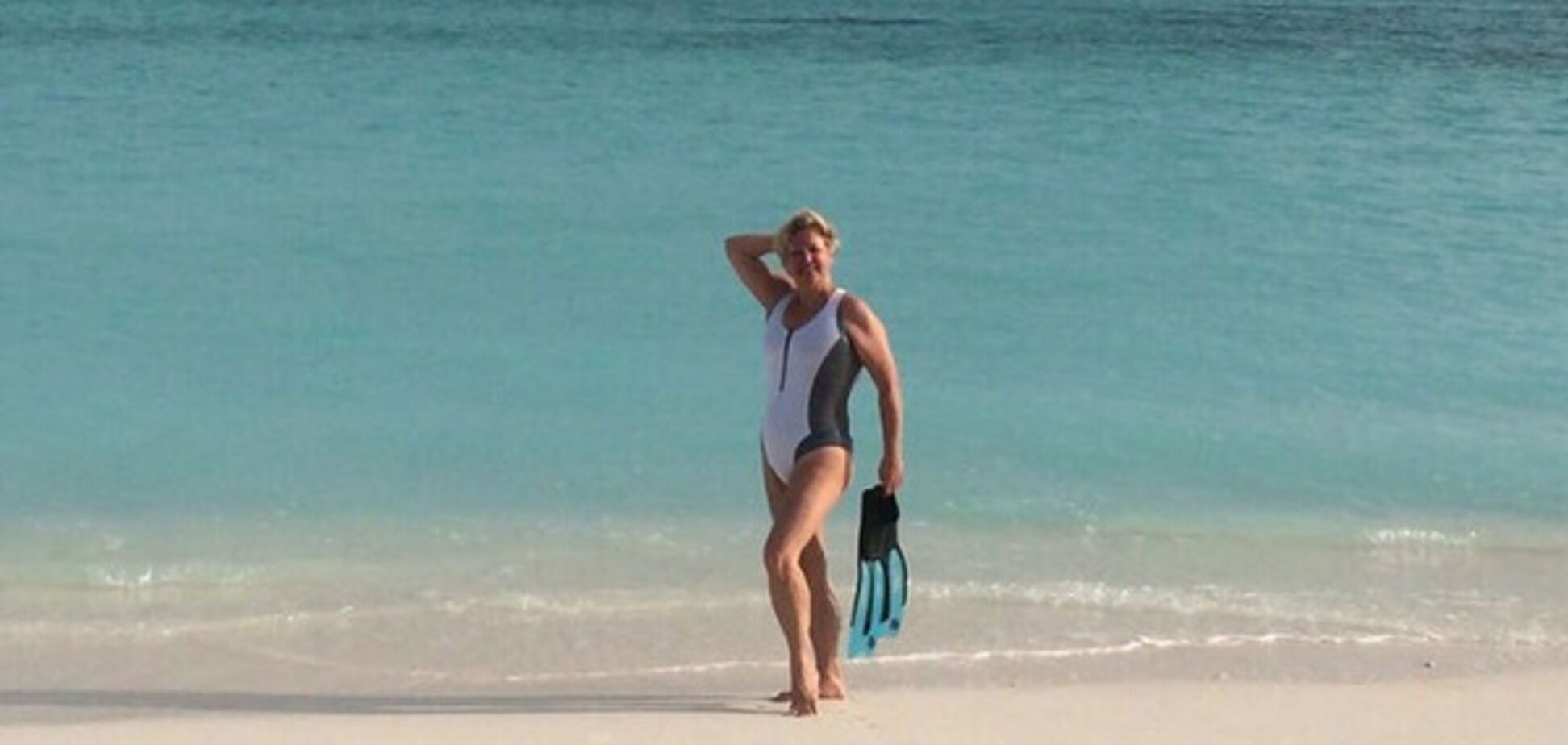 Гонтарева на Мальдивах