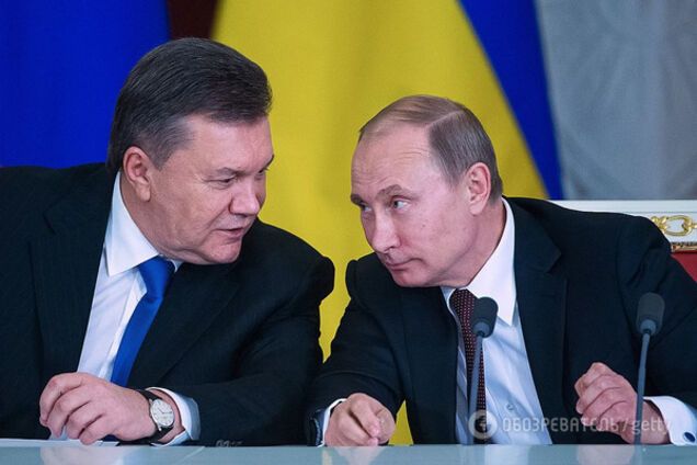 Путин и Янукович