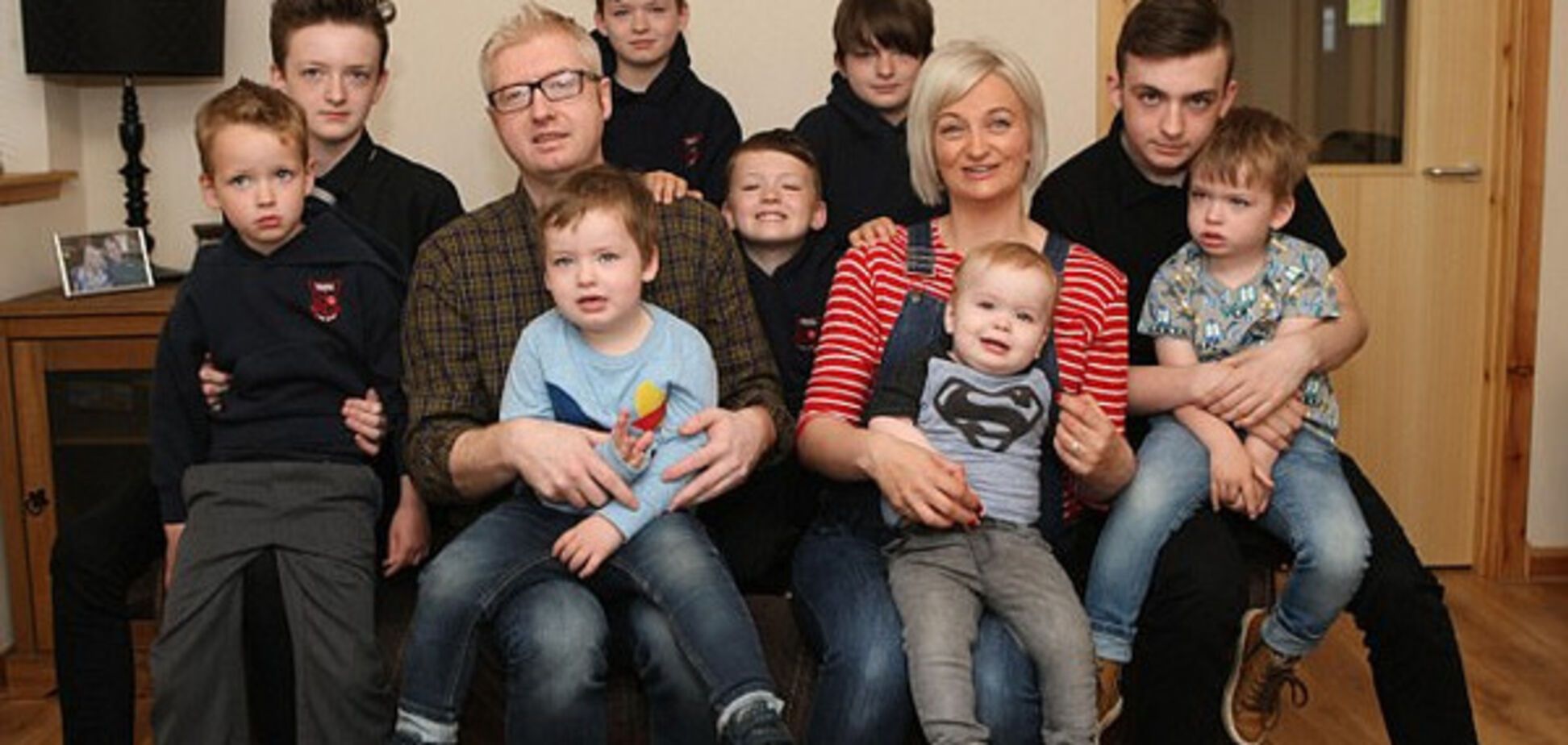 И ни одной девочки: женщина из Шотландии родила 9 сыновей подряд