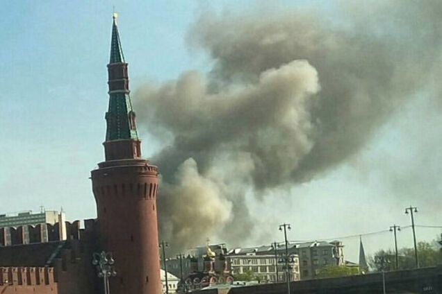 Пожежа в Москві