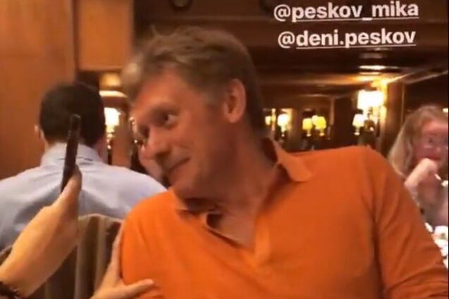 Дмитрий Песков на отдыхе в Испании