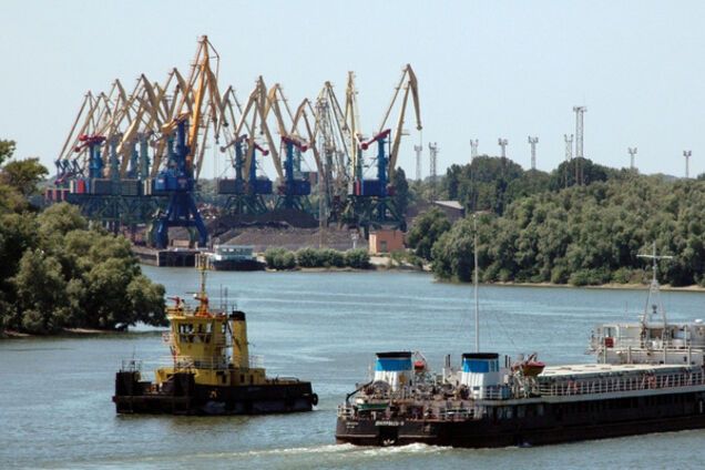 На Дунае столкнулись украинские судна
