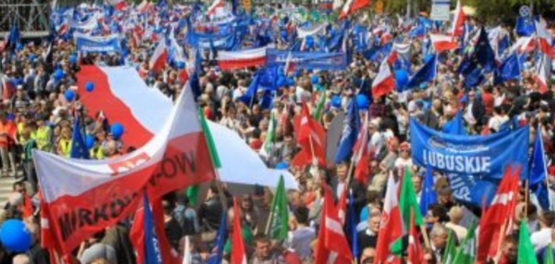 Протесты в Варшаве