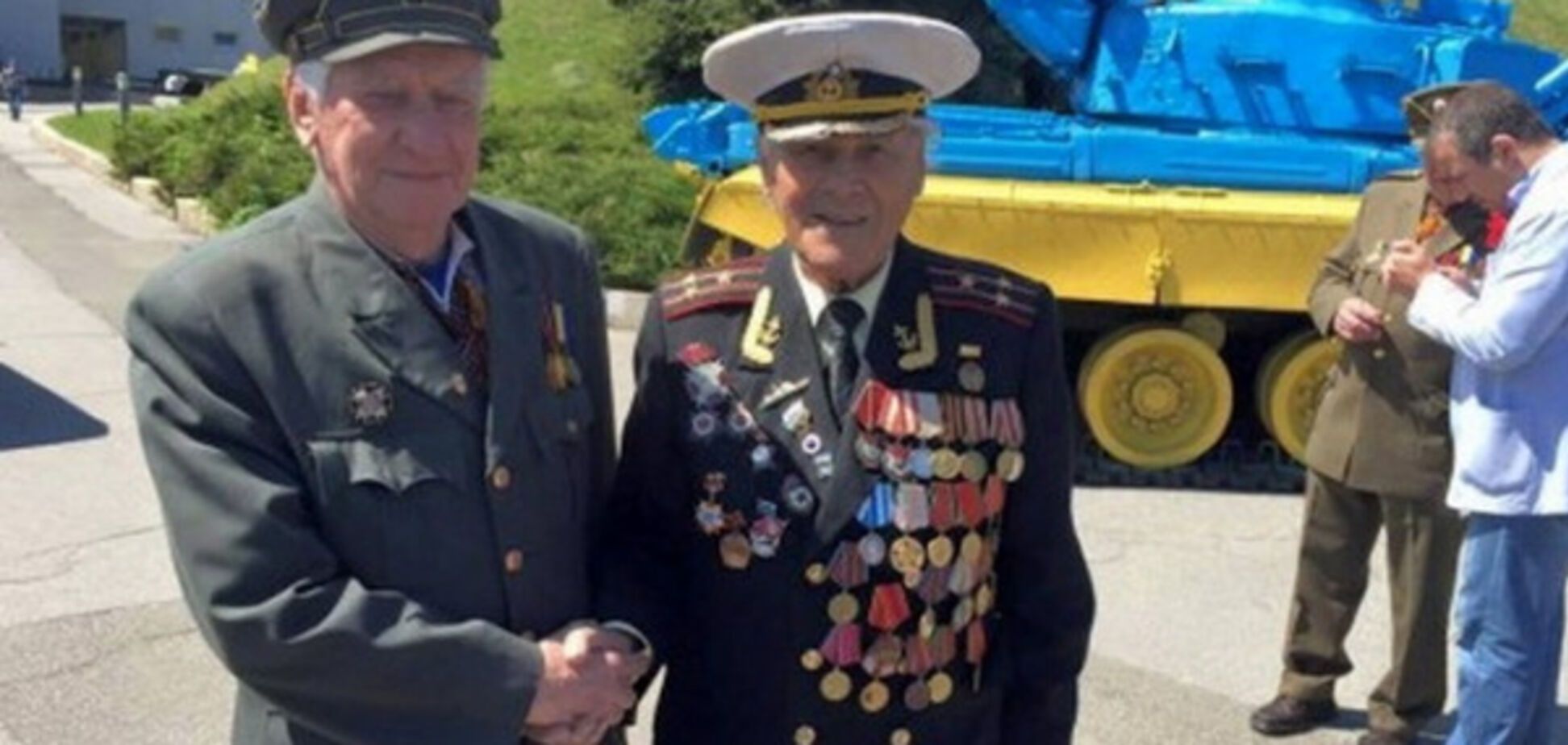 Ветеран из Запорожья стал лицом Дня памяти и примирения (ФОТО)