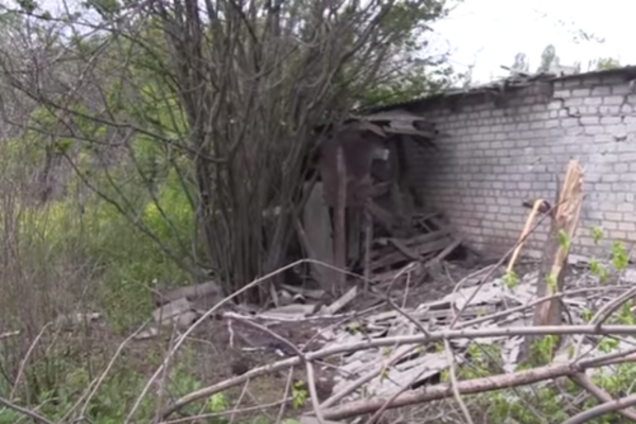 'Несколько недель жили в тишине': появилось видео последствий обстрела Попасной