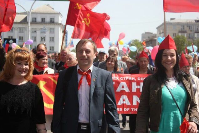 День Победы в Луганске