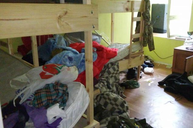 Разгромленный штаб \'ОУН\' в Киеве