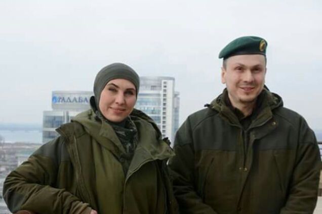 Амина Окуева и Адам Осмаев