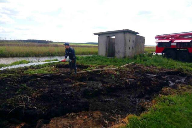 пожар на торфяниках