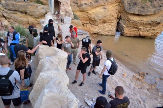 Потасовка в Одессе