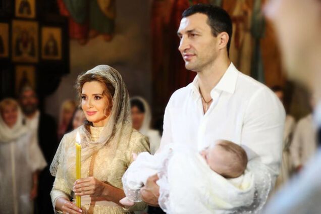 Владимир Кличко и Оксана Марченко