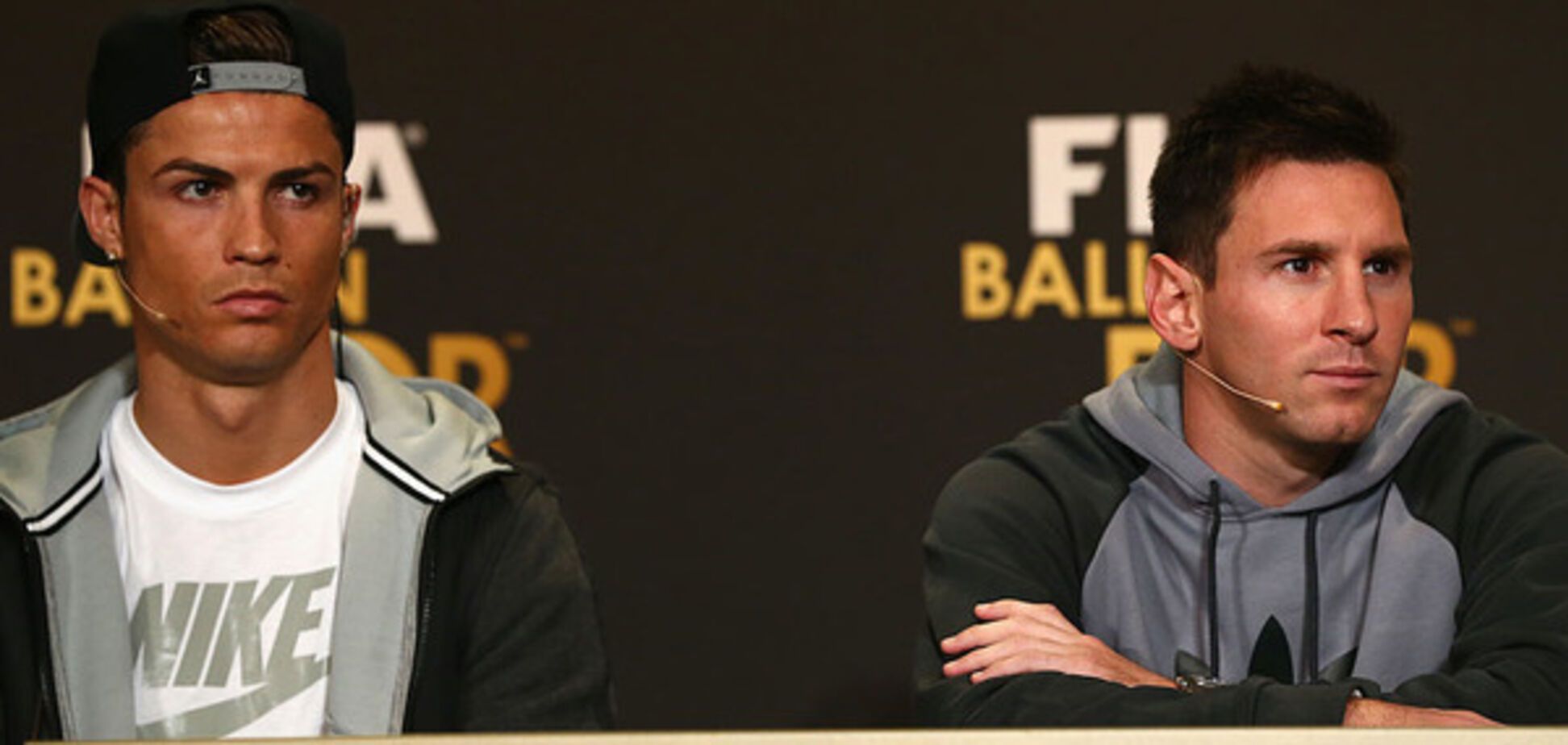 Ліонель Мессі і Кріштіану Роналду