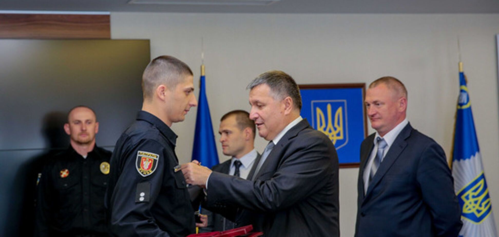 Награждение полиции