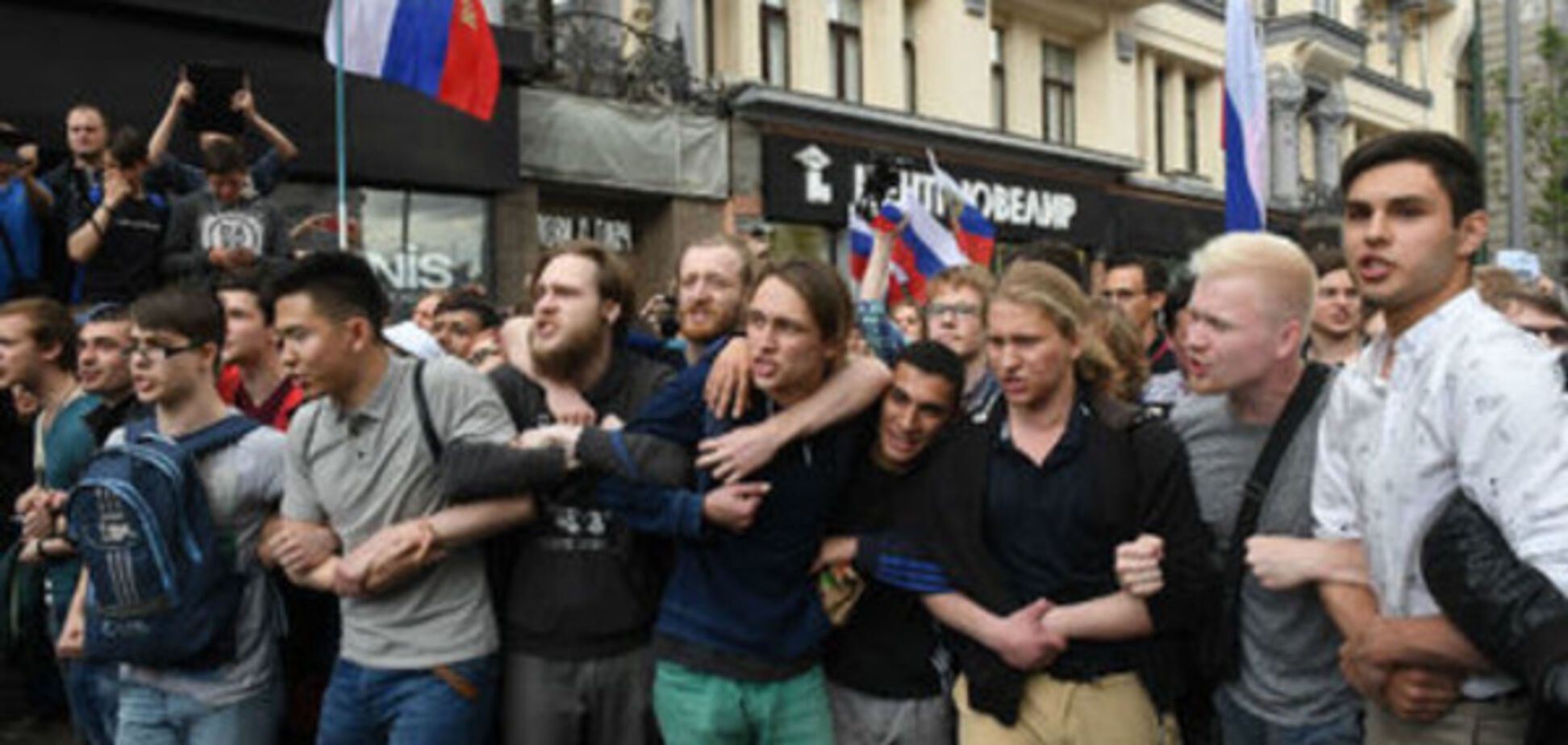 протесты на тверской в москве