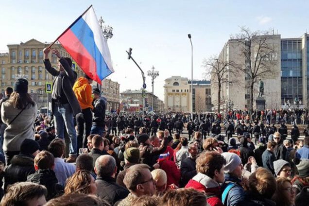 протесты россия