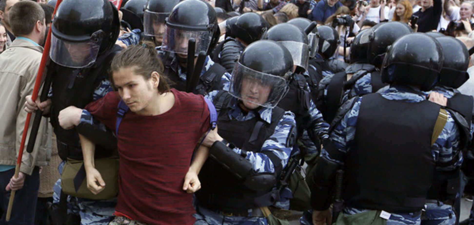 Протесты в России