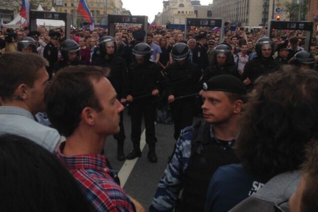 Россия протест