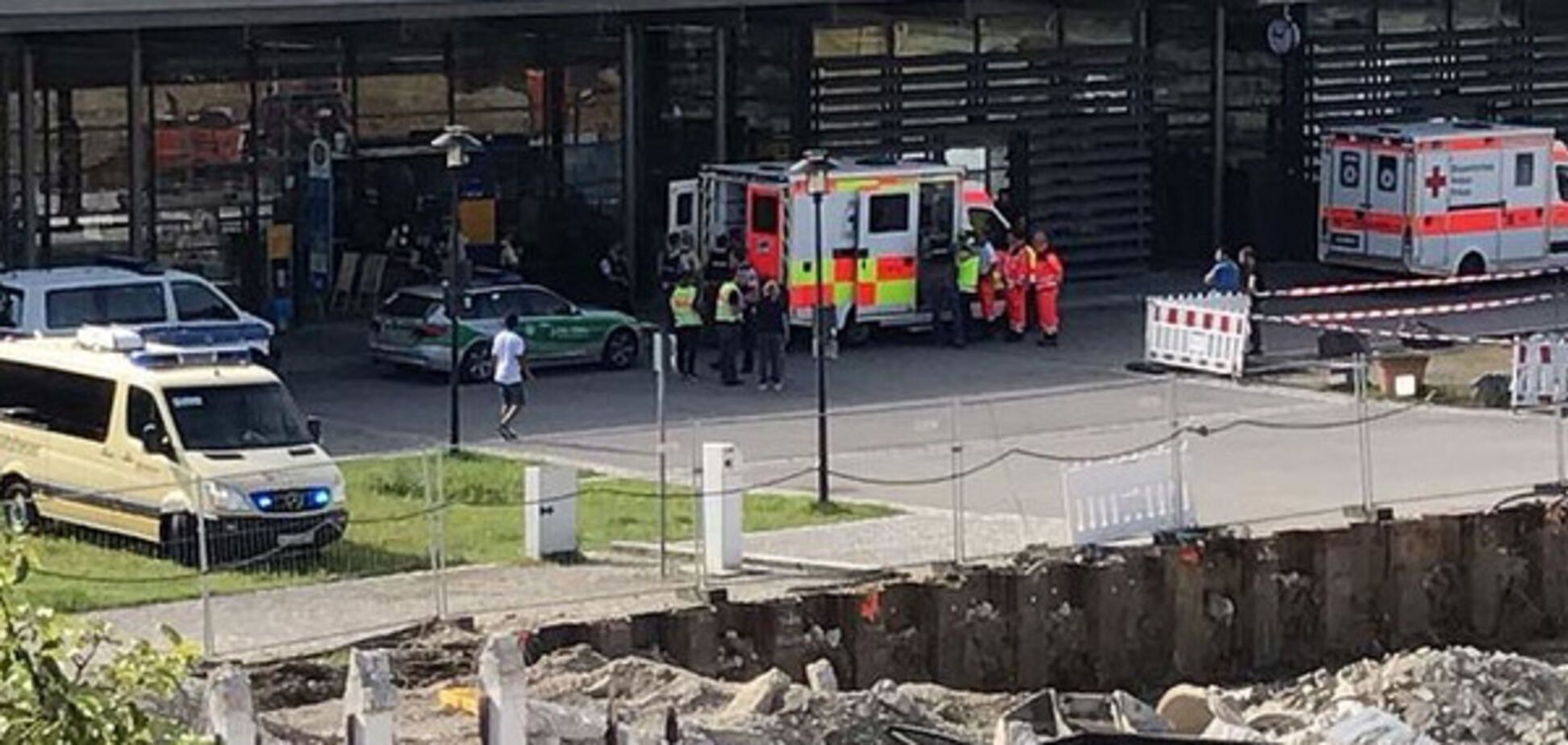 В Германии неизвестный открыл стрельбу на вокзале, есть раненые