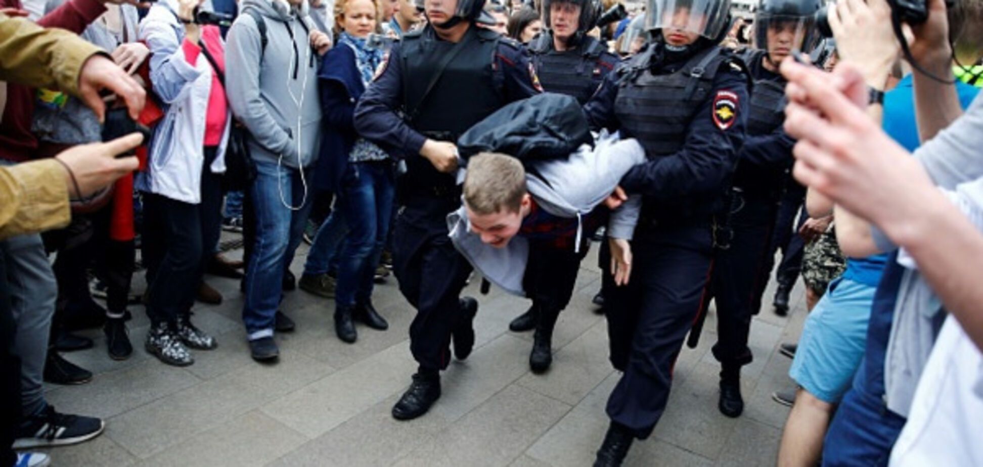 Москва, протест, 12 июня